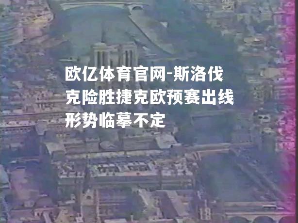 斯洛伐克险胜捷克欧预赛出线形势临摹不定